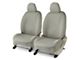 Covercraft Precision Fit Seat Covers Endura Custom Front Row Seat Covers; Silver (09-14 F-150 w/ Bucket Seats, Excluding Raptor)