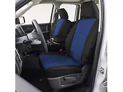 Covercraft Precision Fit Seat Covers Endura Custom Second Row Seat Cover; Blue/Black (21-24 F-150 SuperCrew)