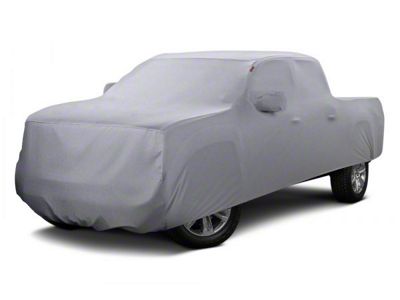 Covercraft Custom Car Covers Form-Fit Car Cover; Silver Gray (21-24 F-150, Excluding Raptor)