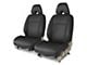 Covercraft Precision Fit Seat Covers Leatherette Custom Front Row Seat Covers; Black (09-14 F-150 w/ Bucket Seats, Excluding Raptor)
