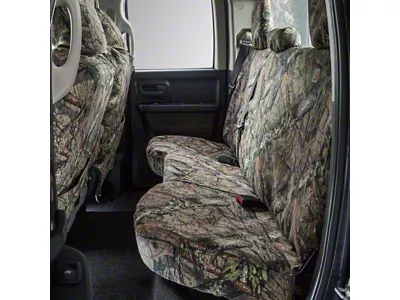 Covercraft SeatSaver Custom Front Seat Covers; Carhartt Mossy Oak Break-Up Country (21-23 F-150 w/ Bench Seat & Opening Center Console)