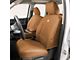 Covercraft SeatSaver Custom Front Seat Covers; Carhartt Brown (97-03 F-150 w/ Bench Seat)
