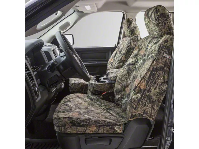Covercraft SeatSaver Custom Front Seat Covers; Carhartt Gravel (97-03 F-150 w/ Bench Seat)