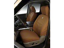 Covercraft SeatSaver Custom Front Seat Covers; Carhartt Brown (09-14 F-150 w/ Bucket Seats)