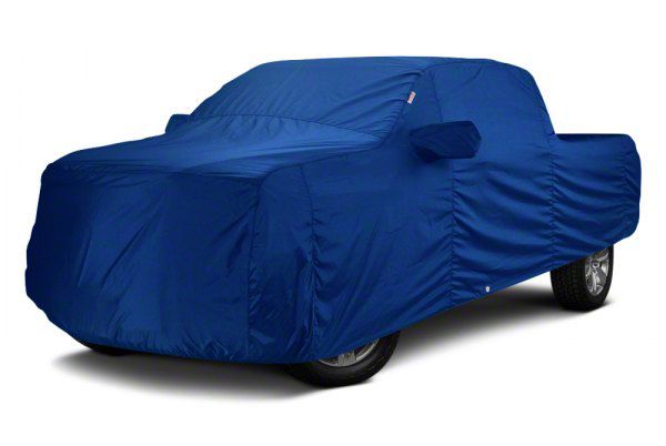 Covercraft Custom Car Covers Sunbrella Car Cover; Pacific Blue (21-24 F-150, Excluding Raptor)