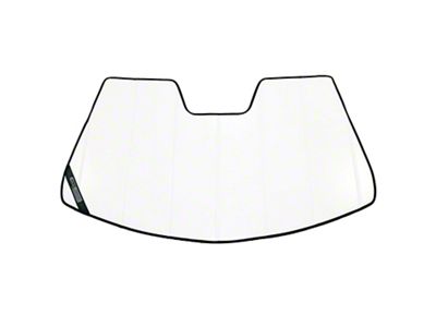 Covercraft UVS100 Heat Shield Premier Series Custom Sunscreen; White (15-19 F-150 w/o Mirror Camera)
