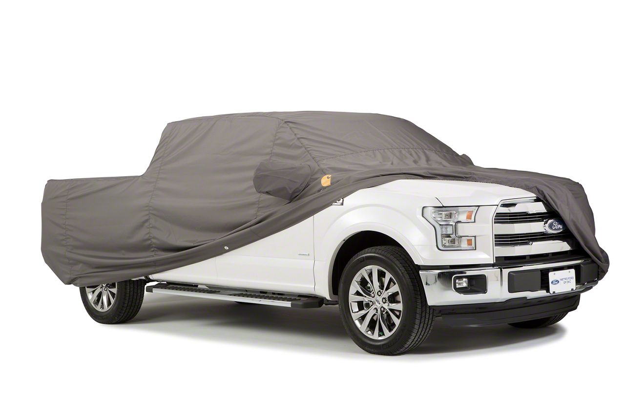 Covercraft Work Truck Cover; Carhartt Gravel (21-24 F-150 Raptor)