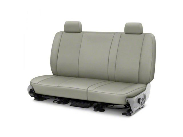 Covercraft Precision Fit Seat Covers Endura Custom Second Row Seat Cover; Silver (19-22 F-250 Super Duty SuperCab)