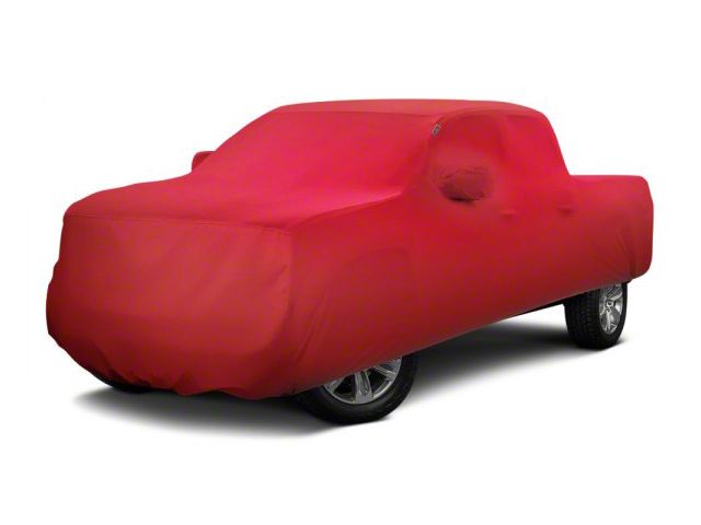 Covercraft Custom Car Covers Form-Fit Car Cover; Bright Red (17-24 F-250 Super Duty)