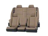 Covercraft Precision Fit Seat Covers Leatherette Custom Front Row Seat Covers; Medium Gray (23-26 F-350 Super Duty w/ Bucket Seats & w/o Max Recline Seats)