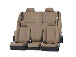 Covercraft Precision Fit Seat Covers Leatherette Custom Front Row Seat Covers; Medium Gray (23-26 F-350 Super Duty w/ Bucket Seats & w/o Max Recline Seats)
