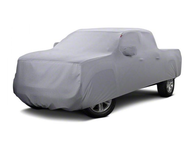 Covercraft Custom Car Covers Polycotton Car Cover; Gray (17-24 F-350 Super Duty)