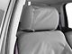 Covercraft Seat Saver Waterproof Polyester Custom Front Row Seat Covers; Gray (07-18 Silverado 1500 w/ Bench Seat)