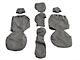 Covercraft Seat Saver Waterproof Polyester Custom Front Row Seat Covers; Gray (04-08 F-150 Regular Cab, SuperCab w/ Bench Seat; 07-08 SuperCrew w/ Bench Seat)