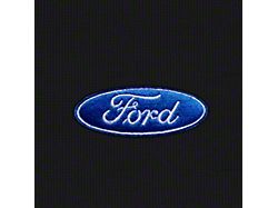 Covercraft Ltd Edition Custom Dash Cover with Ford Blue Oval Logo; Black (22-26 Maverick)
