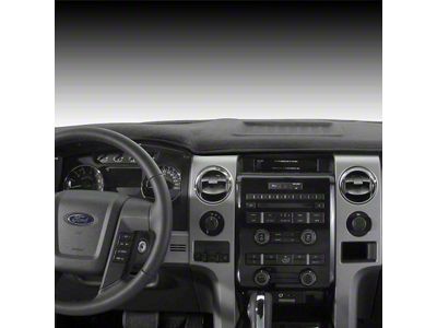 Covercraft Ultimat Custom Dash Cover; Grey (09-18 RAM 1500 w/ Alpine Stereo System)