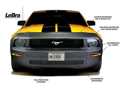 Covercraft LeBra Custom Front End Cover with Fog Light Openings (13-18 RAM 1500 w/ OE Fender Flares, Excluding Express, R/T & Sport)