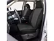 Covercraft Precision Fit Seat Covers Endura Custom Front Row Seat Covers; Charcoal/Black (09-18 RAM 1500 w/ Bucket Seats)