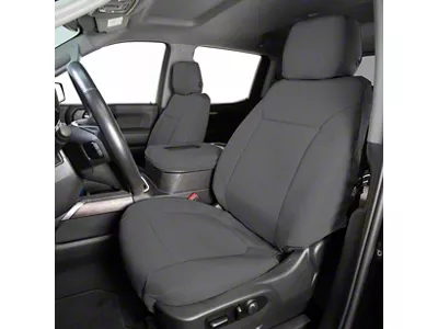 Covercraft Precision Fit Seat Covers Endura Custom Front Row Seat Covers; Silver (94-01 RAM 1500)
