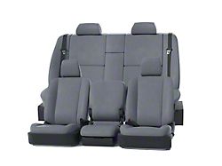 Covercraft Precision Fit Seat Covers Leatherette Custom Front Row Seat Covers; Medium Gray (09-18 RAM 1500 w/ Bench Seat)