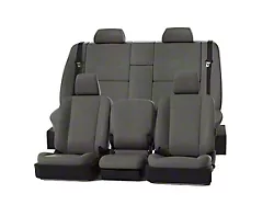 Covercraft Precision Fit Seat Covers Leatherette Custom Front Row Seat Covers; Stone (19-24 RAM 1500 w/ Bench Seat)
