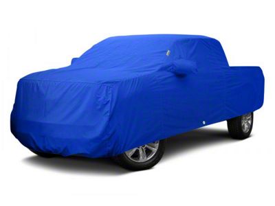 Covercraft Custom Car Covers WeatherShield HP Car Cover; Bright Blue (21-24 RAM 1500 TRX)