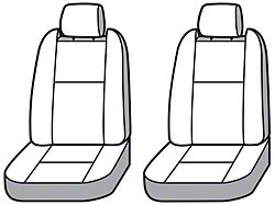 Covercraft Seat Saver Waterproof Polyester Custom Front Row Seat Covers; Gray (22-26 RAM 2500 w/ Bucket Seats)