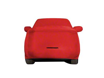 Covercraft Custom Car Covers WeatherShield HP Car Cover; Red (94-02 RAM 2500)