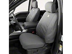 Covercraft SeatSaver Custom Front Seat Covers; Carhartt Gravel (22-23 RAM 3500 w/ Bench Seat)