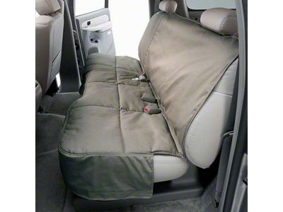 Covercraft Canine Covers Custom Padded Rear Seat Protector; Misty Gray (19-23 Ranger SuperCrew)