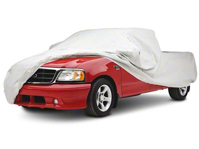 Covercraft Wolf Ready-Fit Block-It 200 Truck Cover; Gray (97-03 F-150 Regular Cab, SuperCab)