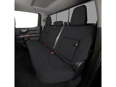 Covercraft Precision Fit Seat Covers Endura Custom Second Row Seat Cover; Black (22-26 Maverick)