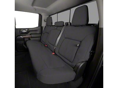 Covercraft Precision Fit Seat Covers Endura Custom Second Row Seat Cover; Charcoal (22-26 Maverick)
