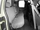Covercraft Seat Saver Polycotton Custom Second Row Seat Cover; Charcoal (07-13 Silverado 1500 Extended Cab, Crew Cab)