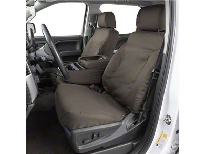 Covercraft Seat Saver Waterproof Polyester Custom Front Row Seat Covers; Taupe (15-22 Colorado)