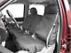 Covercraft Seat Saver Polycotton Custom Front Row Seat Covers; Charcoal (07-13 Silverado 1500 w/ Bench Seat)