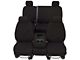 Covercraft Seat Saver Polycotton Custom Front Row Seat Covers; Charcoal (14-18 Sierra 1500 w/ Bench Seat)