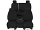 Covercraft Seat Saver Polycotton Custom Front Row Seat Covers; Charcoal (14-18 Silverado 1500 w/ Bench Seat)