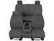 Covercraft Seat Saver Polycotton Custom Front Row Seat Covers; Gray (17-18 Silverado 1500 w/ Bench Seat)