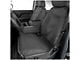 Covercraft Seat Saver Polycotton Custom Front Row Seat Covers; Gray (17-18 Silverado 1500 w/ Bench Seat)