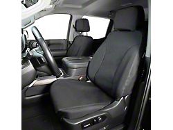 Covercraft Seat Saver Waterproof Polyester Custom Front Row Seat Covers; Black (22-26 Maverick)
