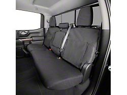 Covercraft Seat Saver Waterproof Polyester Custom Second Row Seat Cover; Black (22-26 Maverick)