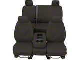 Covercraft Seat Saver Waterproof Polyester Custom Second Row Seat Cover; Gray (20-26 Sierra 3500 HD Double Cab, Crew Cab w/ 60/40 Split Cushion Bench Seat & Fold-Down Armrest)