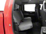 Covercraft Seat Saver Waterproof Polyester Custom Second Row Seat Cover; Gray (20-25 Sierra 3500 HD Double Cab, Crew Cab w/ 60/40 Split Cushion Bench Seat & w/o Fold-Down Armrest)