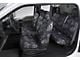 Covercraft Seat Saver Prym1 Custom Second Row Seat Cover; Blackout Camo (15-24 Silverado 3500 HD Crew Cab w/ 60/40 Split Bench Seat w/ Fold-Down Armrest)