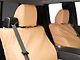 Covercraft Seat Saver Polycotton Custom Front Row Seat Covers; Tan (04-08 F-150 Regular Cab, SuperCab w/ Bench Seat; 07-08 SuperCrew w/ Bench Seat)