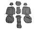 Covercraft Seat Saver Polycotton Custom Front Row Seat Covers; Gray (04-08 F-150 Regular Cab, SuperCab w/ Bench Seat; 07-08 SuperCrew w/ Bench Seat)