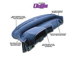 Covercraft Ultimat Custom Dash Cover; Black (19-25 Sierra 1500 w/ 7-Inch Infotainment Screen & w/o Forward Collision Alert or Heads Up Display)
