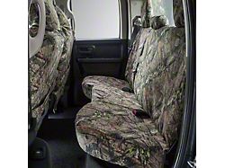 Covercraft SeatSaver Custom Front Seat Covers; Carhartt Mossy Oak Break-Up Country (19-23 Sierra 1500 w/ Front Bench Seat & Fold-Down Console w/o Lid)