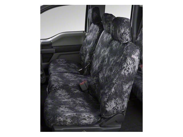 Covercraft Seat Saver Prym1 Custom Front Row Seat Covers; Blackout Camo (19-24 Sierra 1500 w/ Bucket Seats)